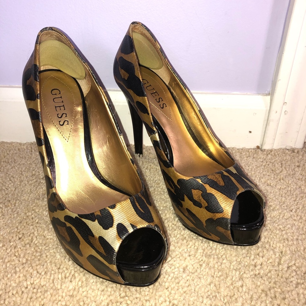 Guess Cheetah Heels